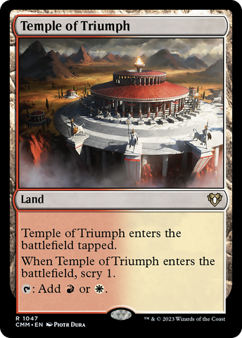 Temple of Triumph [Commander Masters]