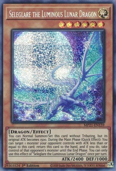 Seleglare the Luminous Lunar Dragon (MP21-EN159) [2021 Tin of Ancient Battles]