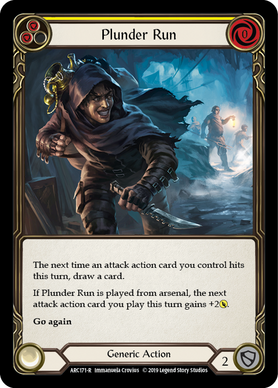 Plunder Run (Yellow) (ARC171) [Arcane Rising]