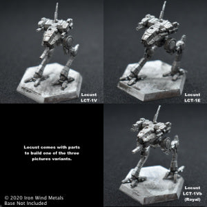 Battletech: Locust LCT-1V / 1E / 1Vb Royal - Battlemech
