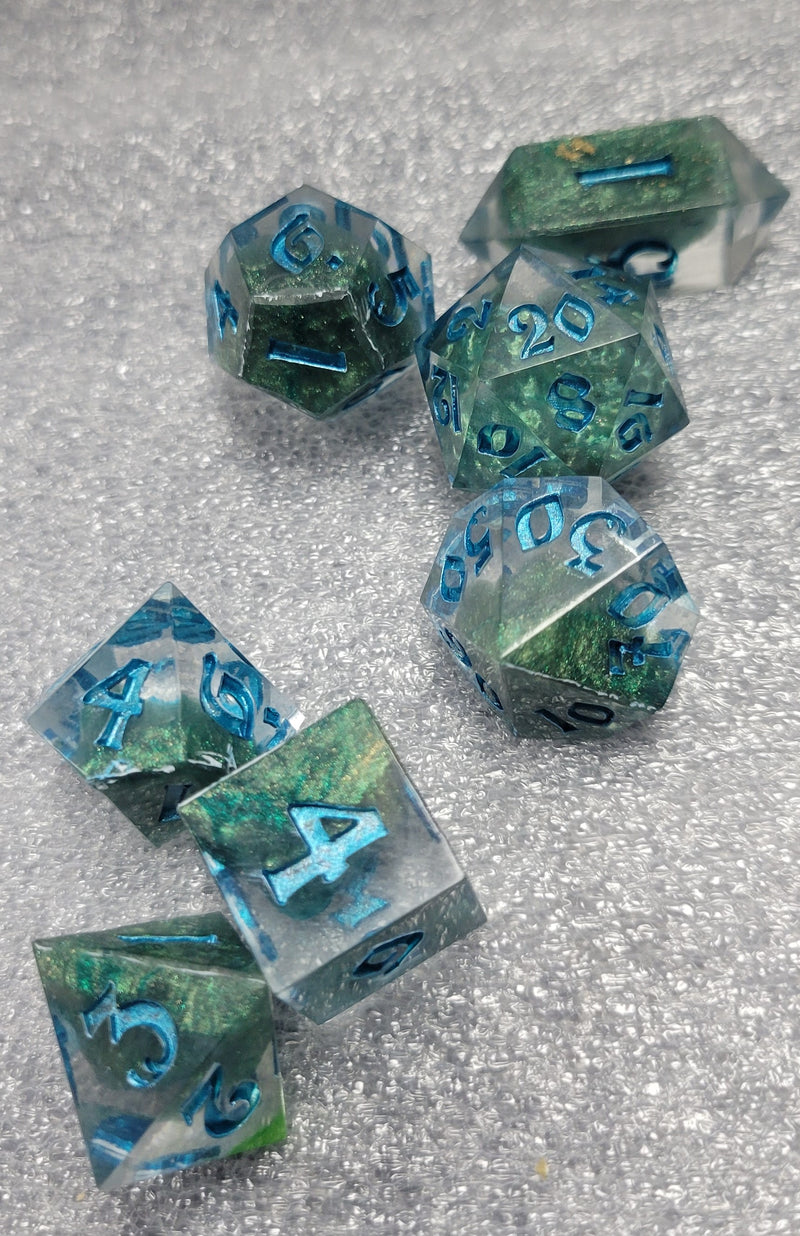 7 Piece Polhedral Set - The Thing in the Fridge