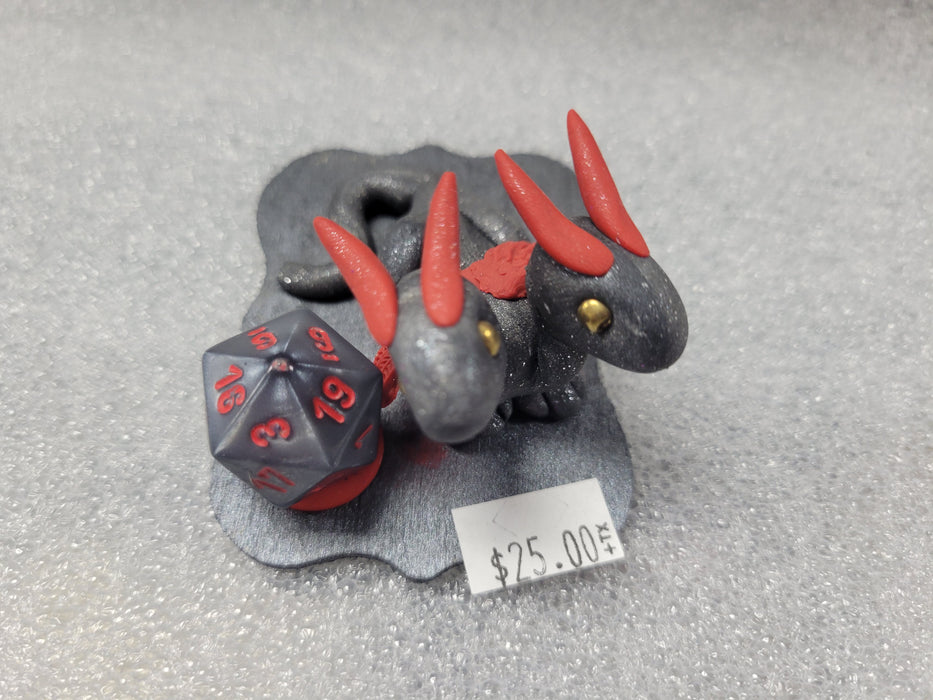 Dice Guardian - D20 - Double Headed Dragon