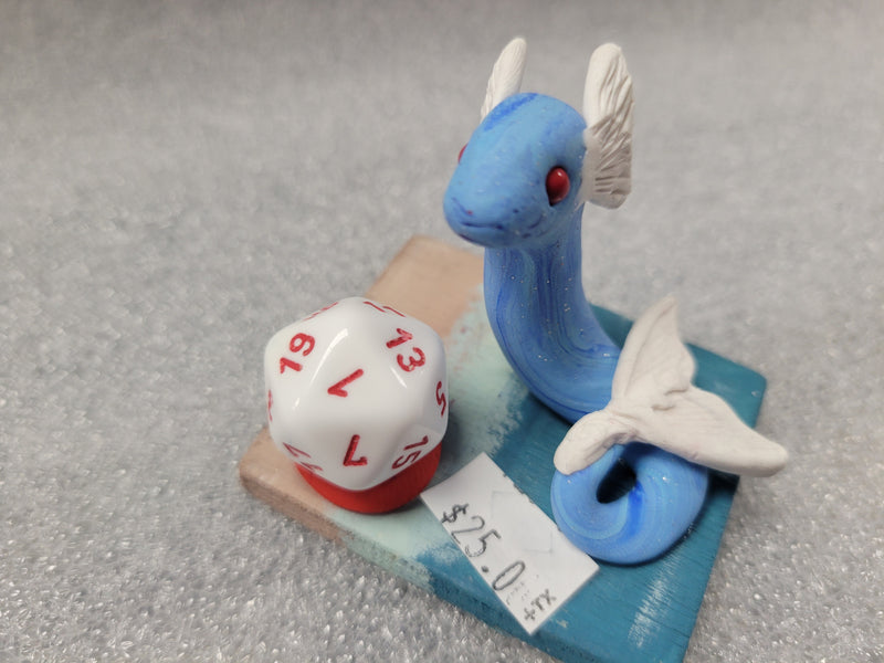 Dice Guardian - D20 - Blue/White