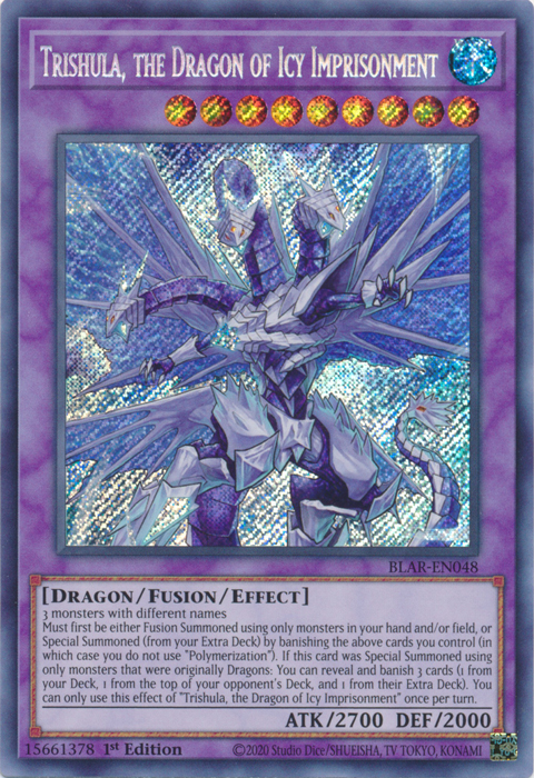 Trishula, the Dragon of Icy Imprisonment (BLAR-EN048) [Battles of Legend: Armageddon]