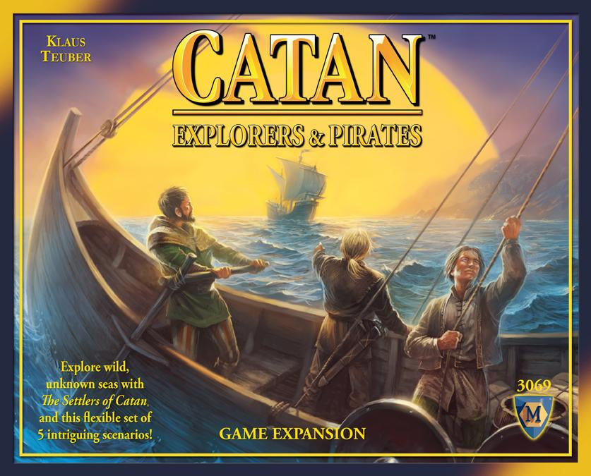 Settlers of Catan: Explorers and Pirates (see CSI CN3075)