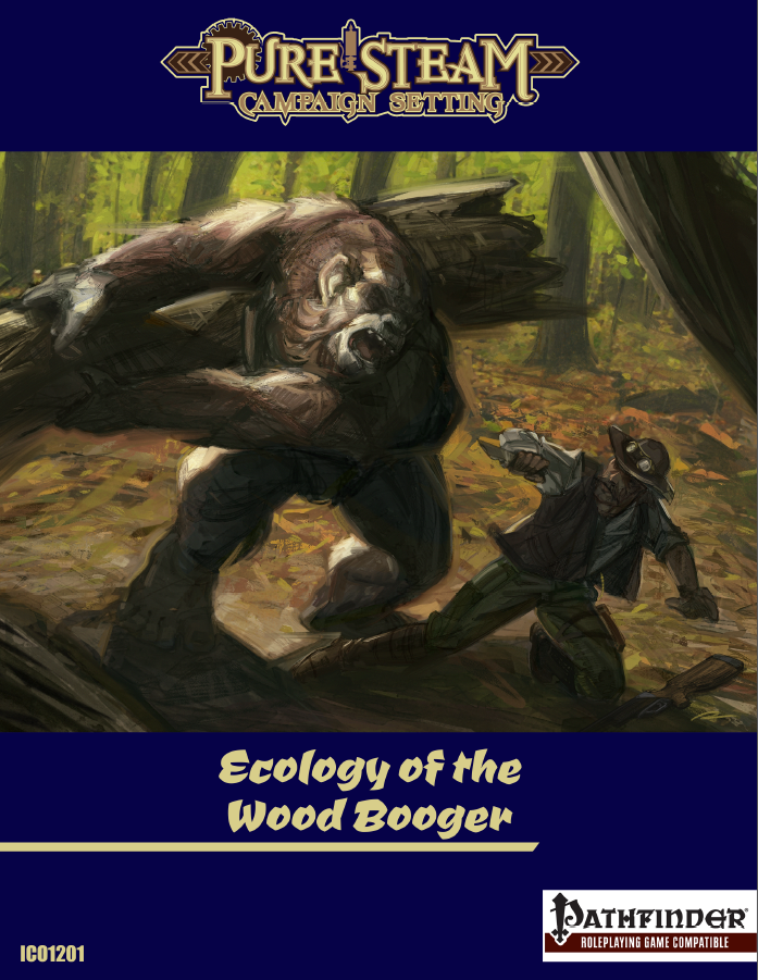 Pure Steam Campaign Setting (PFRPG) - Ecology of the Wood Booger