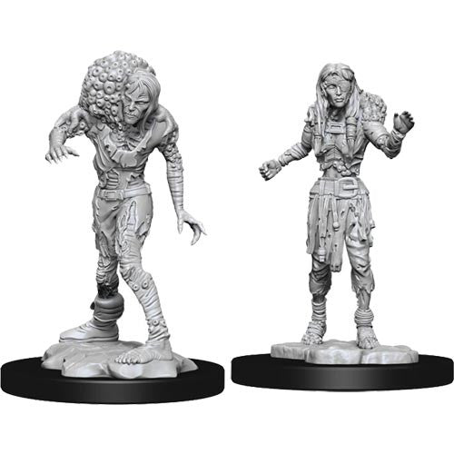 D&D Nolzur's Marvelous Unpainted Miniatures: W14 Drowned Assassin and Drowned Ascetic