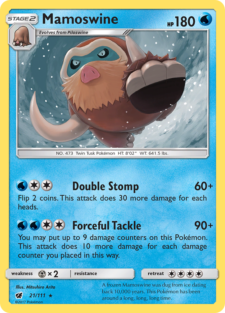 Mamoswine (21/111) [SM - Crimson Invasion]