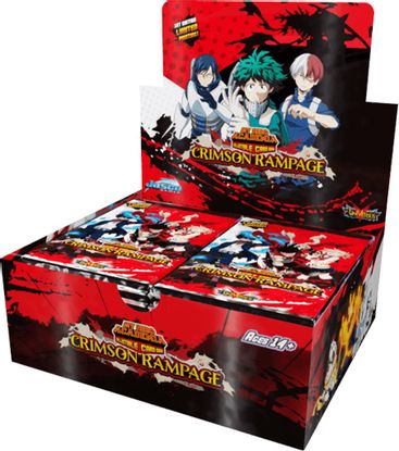 My Hero Academia CCG Series 2: Crimson Rampage Booster Box