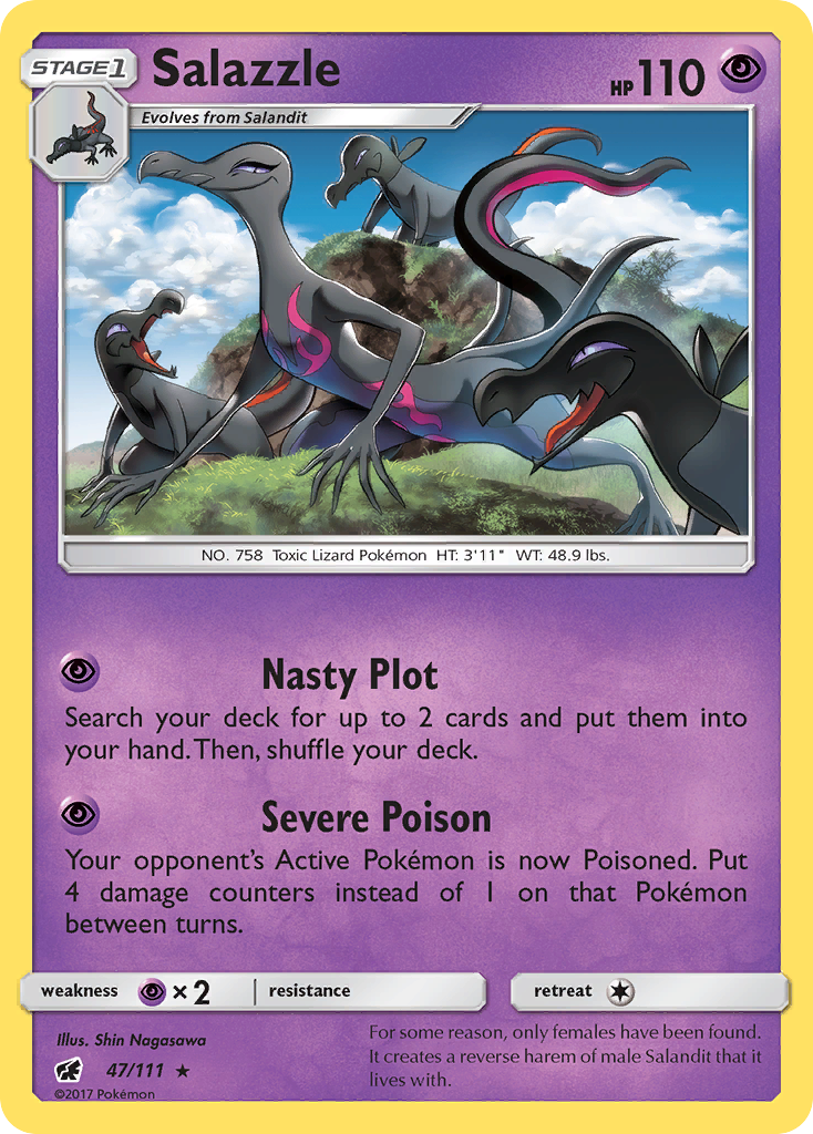 Salazzle (47/111) [SM - Crimson Invasion]