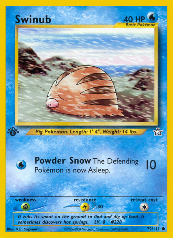 Swinub (079/111) [Neo Genesis]