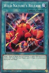 Wild Nature's Release (SBCB-EN054) [Speed Duel: Battle City Box]