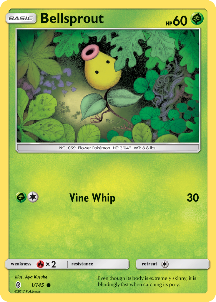 Bellsprout (1/145) [SM - Guardians Rising]