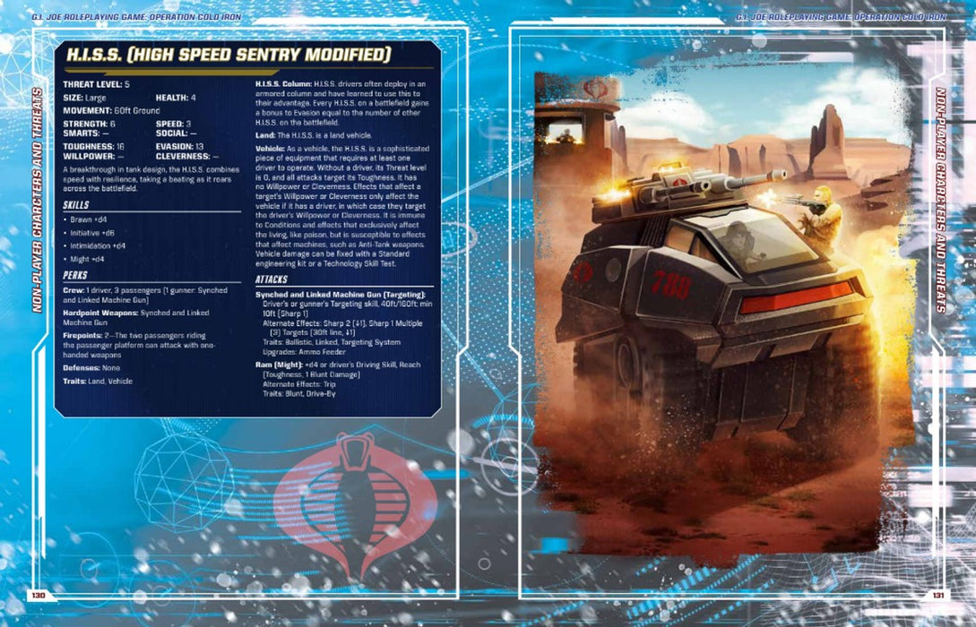 G.I. JOE RPG: Operation Cold Iron Adventure Book