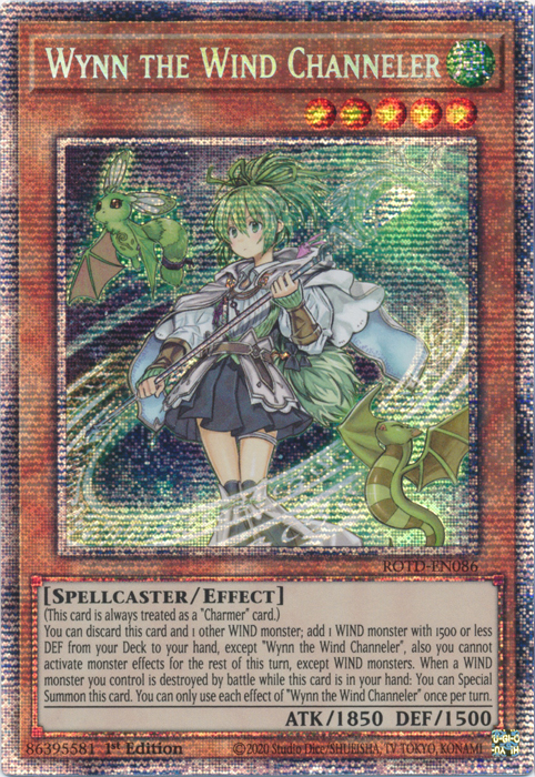 Wynn the Wind Channeler (Starlight Rare) (ROTD-EN086) [Rise of the Duelist]