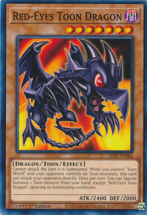 Red-Eyes Toon Dragon (LDS1-EN066) [Legendary Duelists: Season 1]