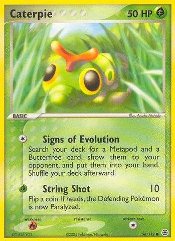 Caterpie (56/112) [EX: FireRed & LeafGreen]