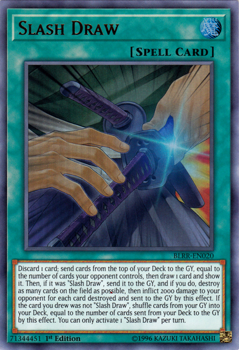 Slash Draw (BLRR-EN020) [Battles of Legend: Relentless Revenge]