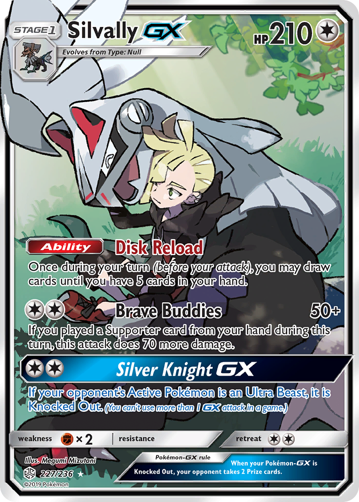 Silvally GX (Full Art) (227/236) [SM - Cosmic Eclipse]