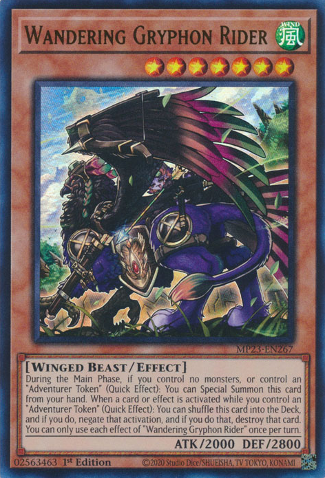 Wandering Gryphon Rider (MP23-EN267) [25th Anniversary Tin: Dueling Heroes Mega Pack]