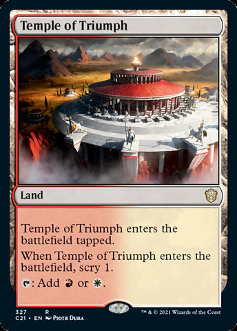 Temple of Triumph [Commander 2021]