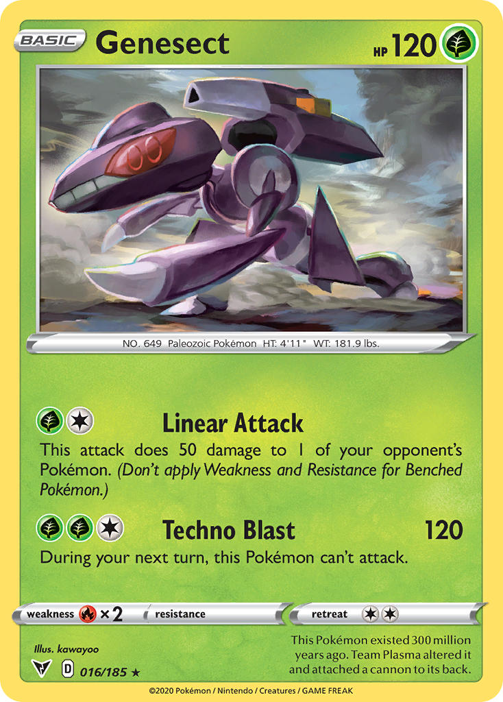 Genesect (016/185) [SWSH04: Vivid Voltage]