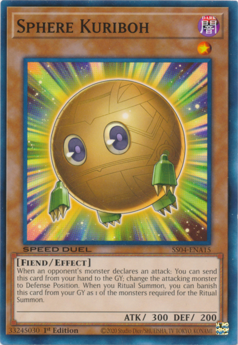 Sphere Kuriboh (SS04-ENA15) [Speed Duel Decks: Match of the Millennium]
