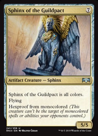 Sphinx of the Guildpact [Ravnica Allegiance]