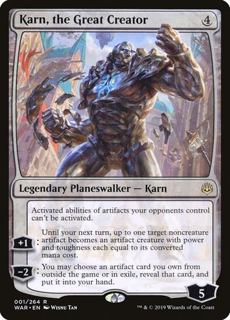 Karn, the Great Creator [War of the Spark]