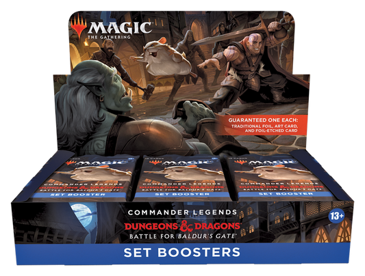 Commander Legends: Battle for Baldur's Gate - Set Booster Display