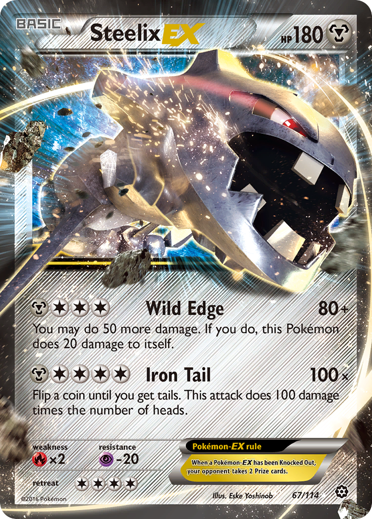 Steelix EX (67/114) [XY - Steam Siege]