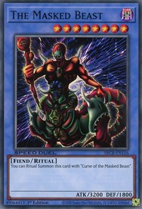 The Masked Beast (SBCB-EN116) [Speed Duel: Battle City Box]
