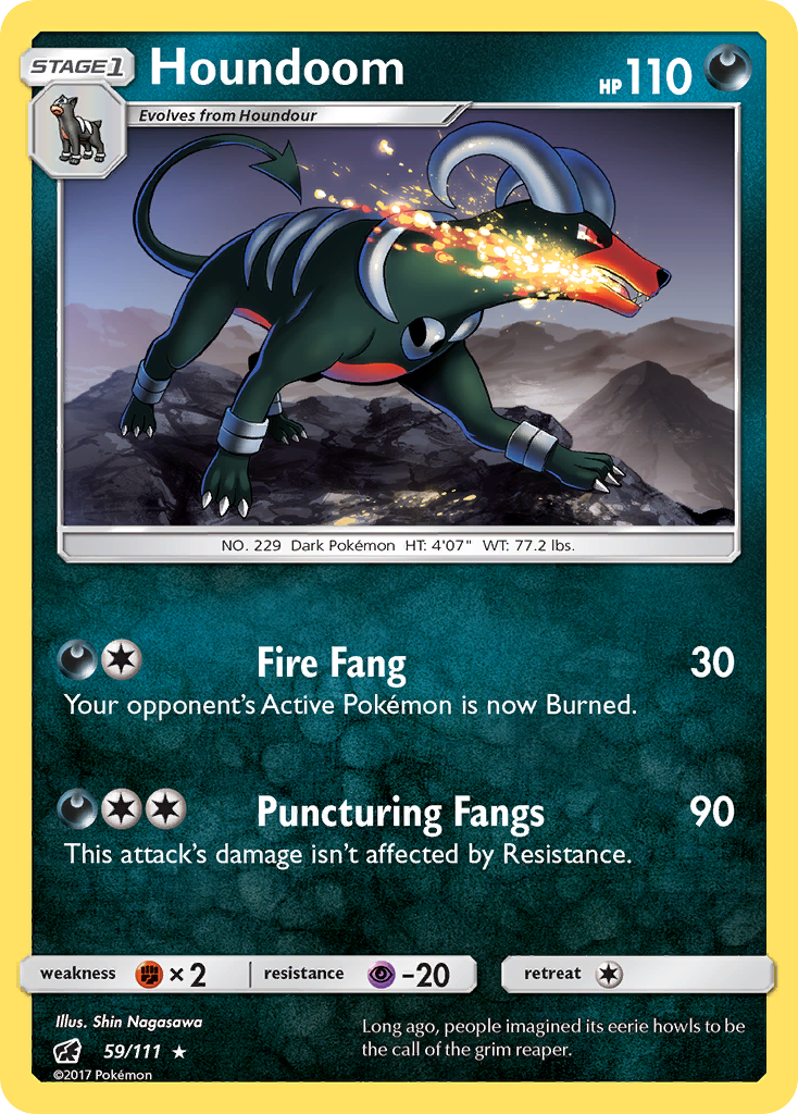 Houndoom (59/111) [SM - Crimson Invasion]