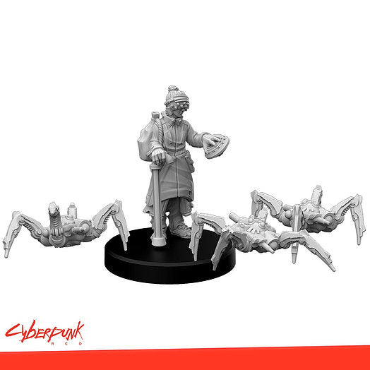 Cyberpunk Red RPG: Wall Crawlers Miniatures