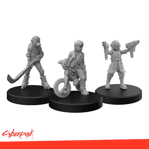 Cyberpunk Red RPG: Generation Red A Miniatures