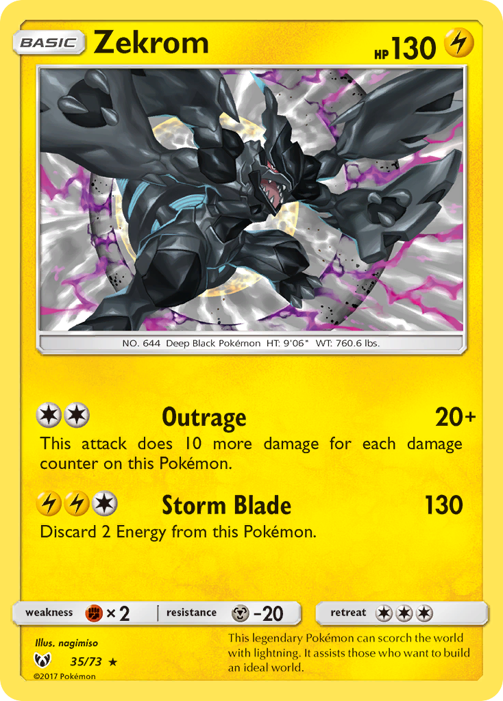 Zekrom (35/73) [Shining Legends]