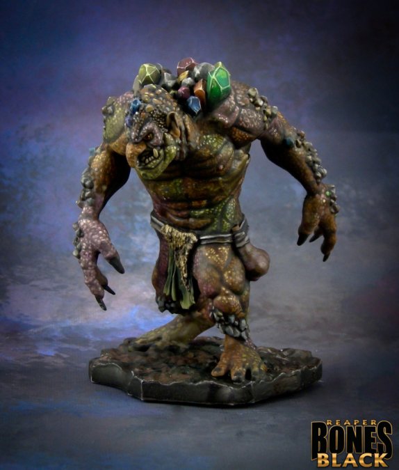 Reaper Bones Black: Rock Troll