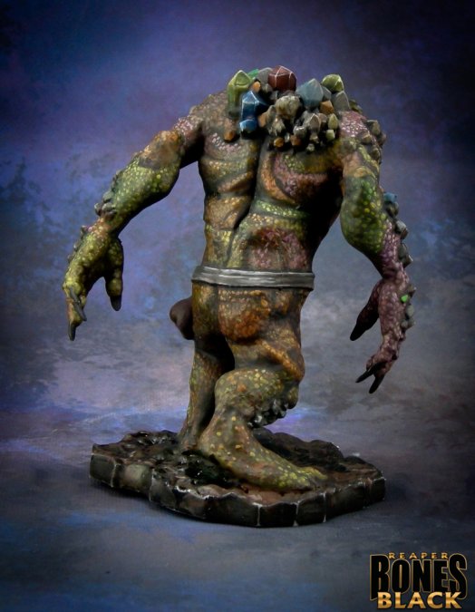 Reaper Bones Black: Rock Troll