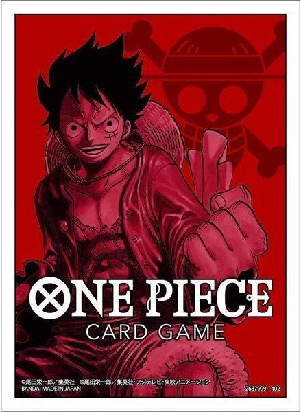 One Piece TCG: Official Sleeves - Monkey D Luffy - 70 Sleeves