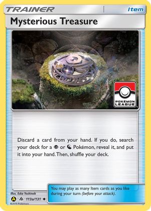Mysterious Treasure - 113a/131 (Pokemon League) (113a/131) [League & Championship Cards]