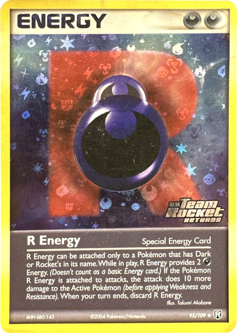 R Energy (95/109) [EX Team Rocket Returns]