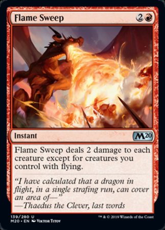 Flame Sweep [Core Set 2020]