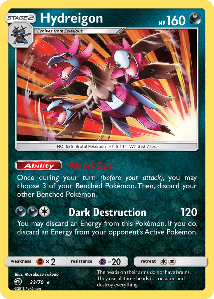 Hydreigon (33/70) [Dragon Majesty]