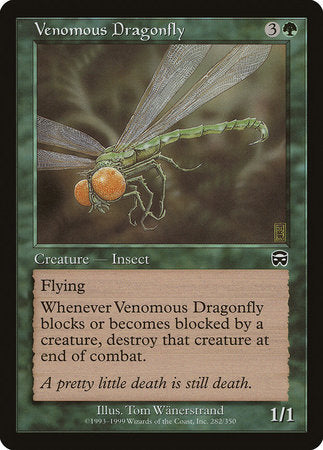 Venomous Dragonfly [Mercadian Masques]
