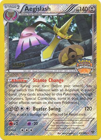 Aegislash - 85/146 (Regional Championships) [Staff] (085/146) [League & Championship Cards]