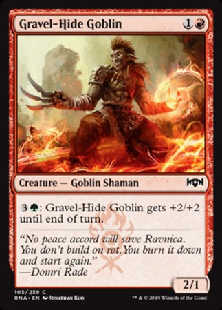 Gravel-Hide Goblin [Ravnica Allegiance]
