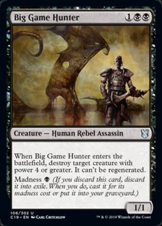 Big Game Hunter [Commander 2019]