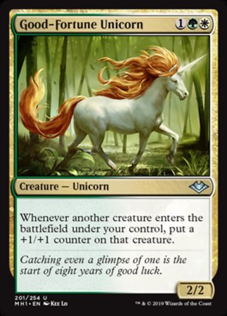 Good-Fortune Unicorn [Modern Horizons]