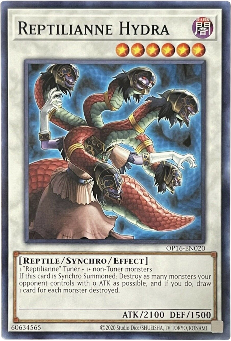 Reptilianne Hydra (OP16-EN020) [OTS Tournament Pack 16]