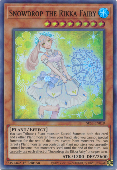 Snowdrop the Rikka Fairy (SESL-EN019) [Secret Slayers]